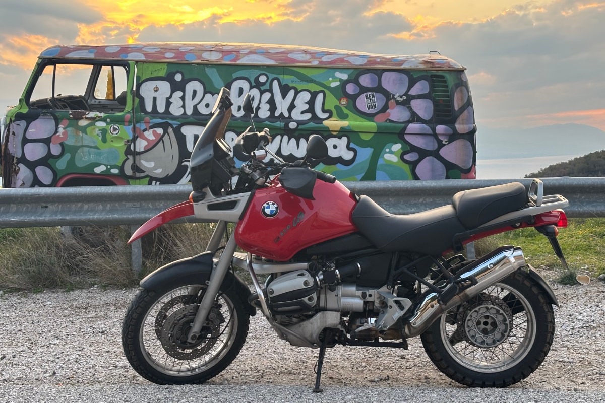 «Chunky» Gets Tested (BMW R850GS)